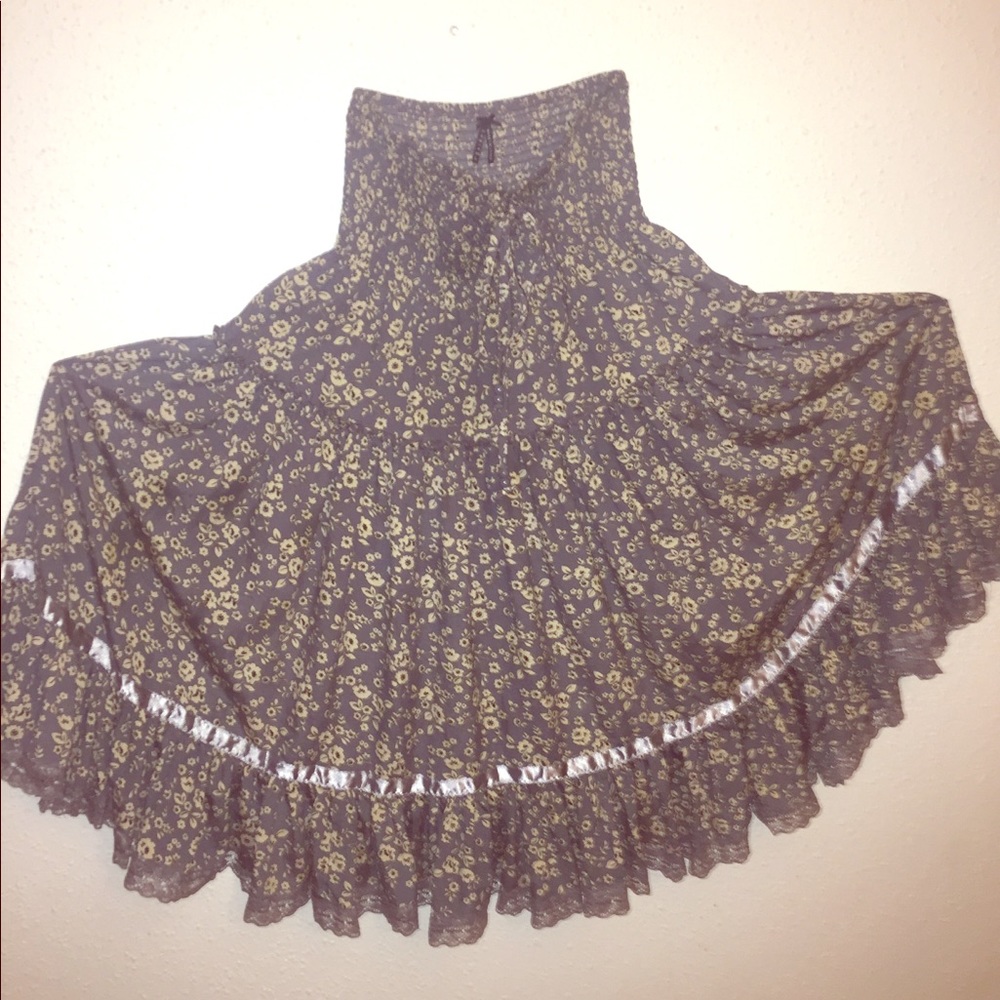 Elastic top sun dress